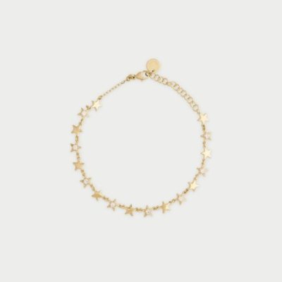 Rue Des Mille - Bracciale Con Stelle - Argento 925 - Placcatura