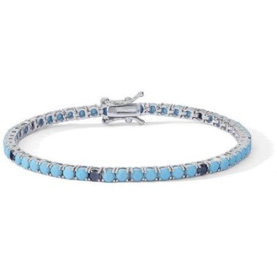 Comete Gioielli - Bracciale Uomo - Argento 925 - Zirconi