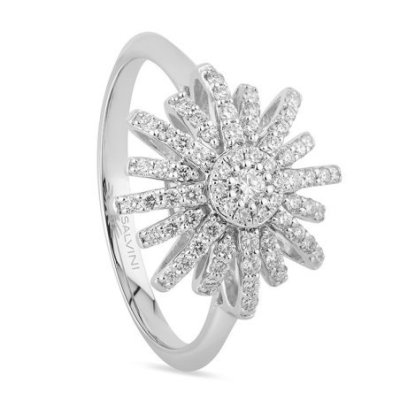 Salvini - Anello Sole S - Oro Bianco - Diamante