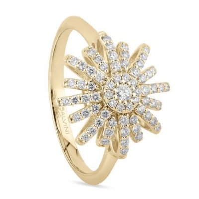 Salvini - Anello Sole S - Oro Giallo - Diamante