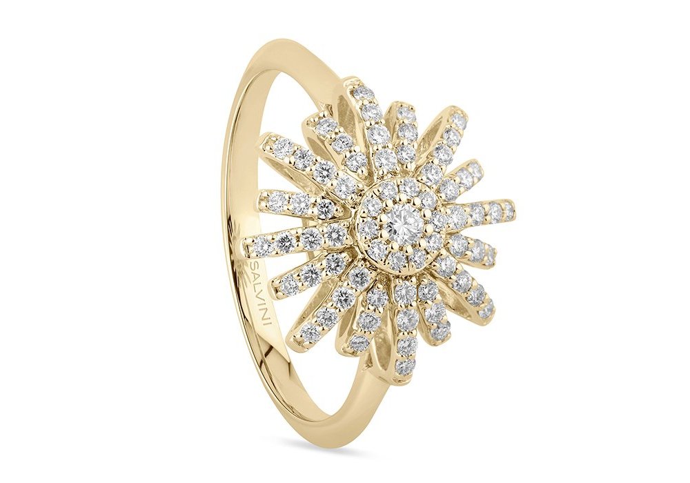 Salvini - Anello Sole S - Oro Giallo - Diamante