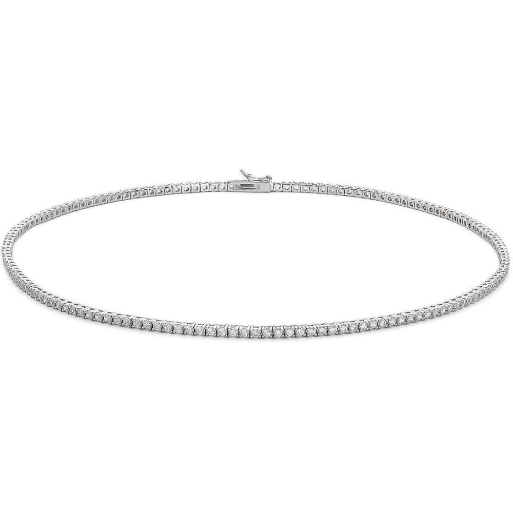 Comete Gioielli - Collana Donna - Argento 925 - Zirconi