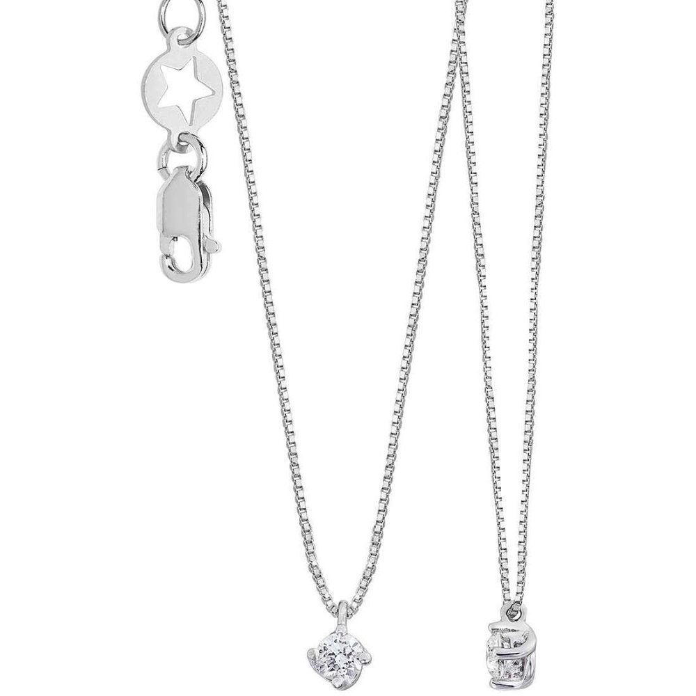 Comete Gioielli - Collana Punto Luce - Oro 750 - Diamante