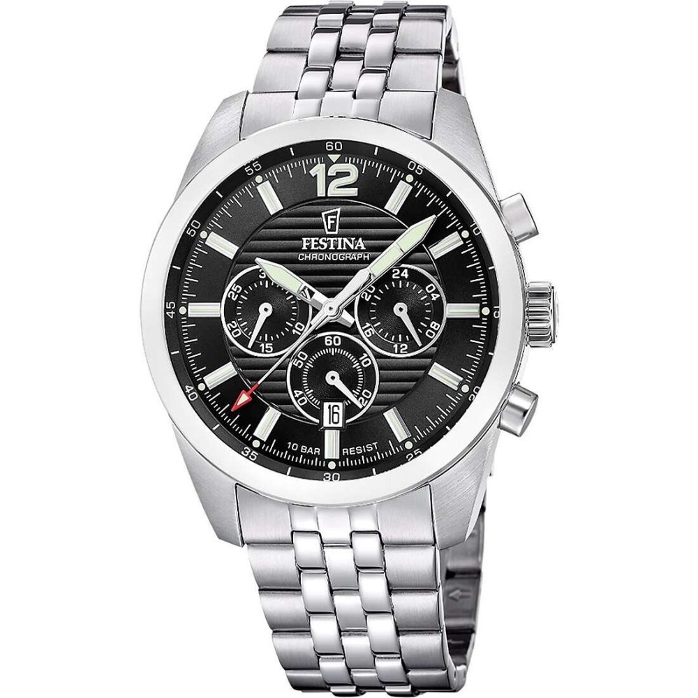 Festina - Timeless Chronograph - Uomo - Acciaio