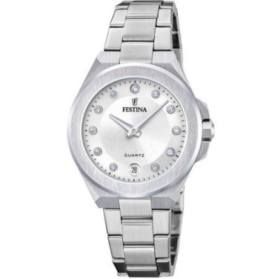 Festina - Orologio Donna - Quadrante Bianco - Acciaio