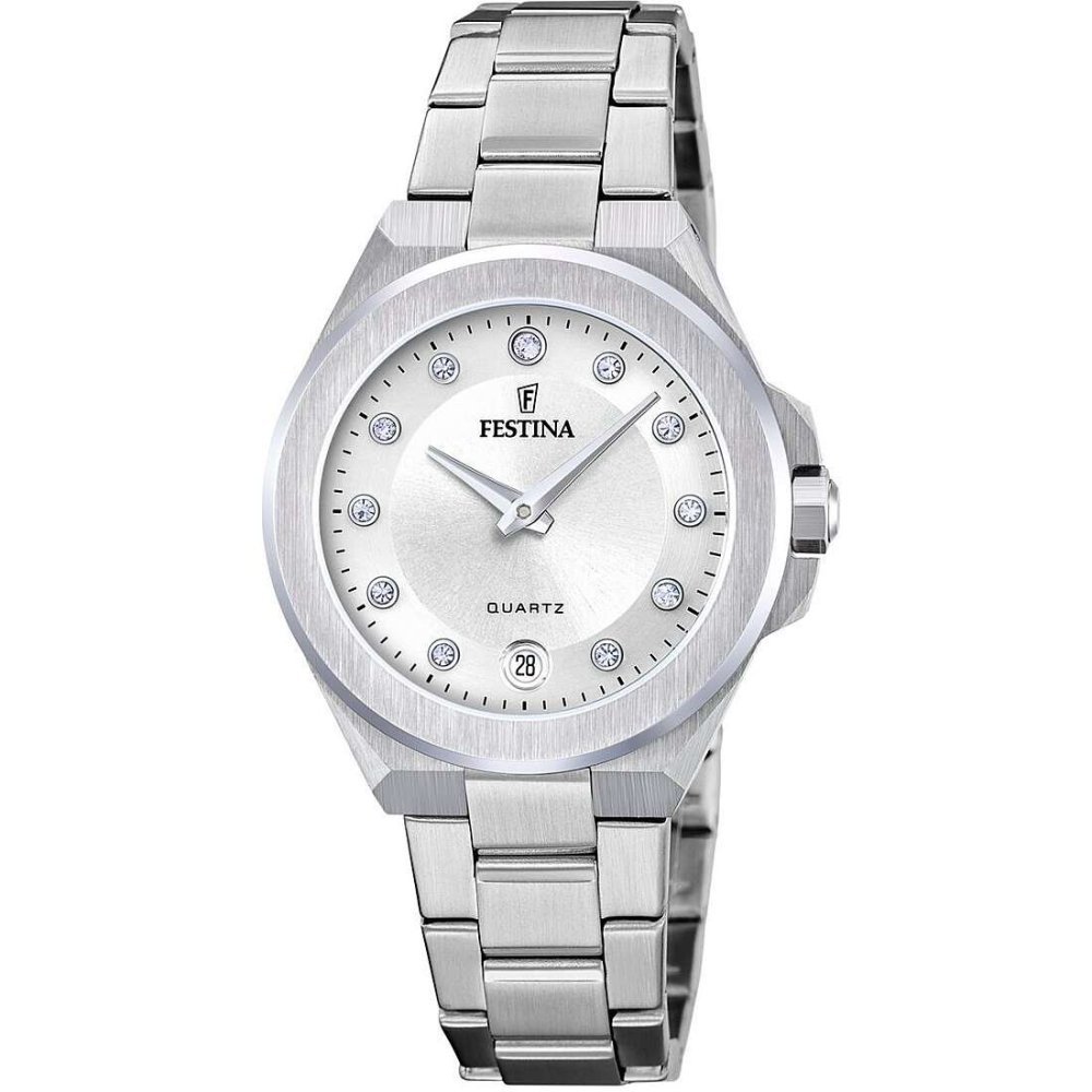Festina - Orologio Donna - Quadrante Bianco - Acciaio