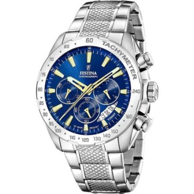 Festina - Orologio Cronografo Uomo - Blu - Acciaio