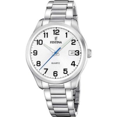 Festina - Orologio Uomo - Acero Clasico - Bianco