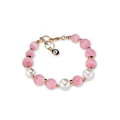 Sovrani - Bracciale Donna - Perle Rosa - Oro