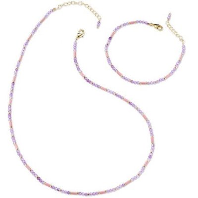 Sovrani - Collana Sharlin - Ametista - Oro