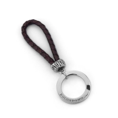 Boccadamo - Portachiavi Scooby Doo - Pelle Marrone - Vintage