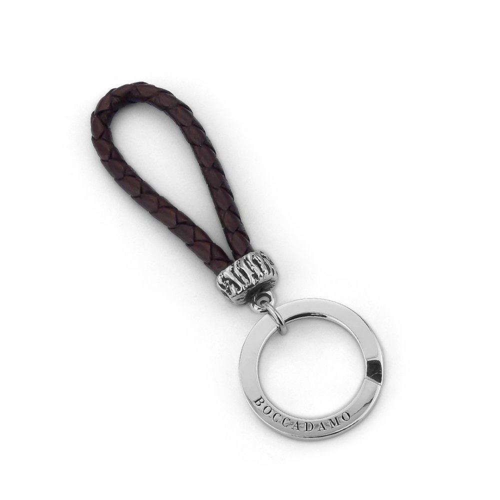 Boccadamo - Portachiavi Scooby Doo - Pelle Marrone - Vintage