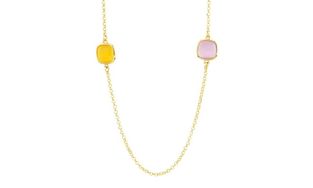 Boccadamo - Collana Xgr729D - Oro Giallo - Cristalli