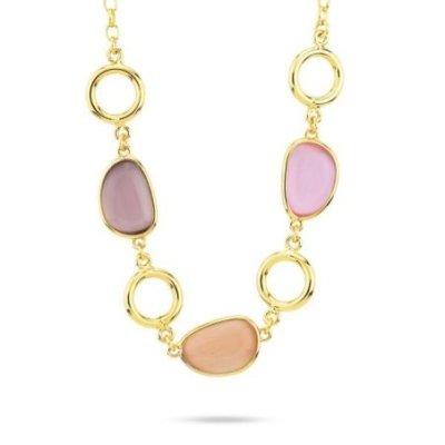 Boccadamo - Collana Xgr730D - Oro Giallo - Cristalli