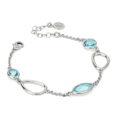 Boccadamo - Bracciale Xb1043 - Cristalli Acquamarina