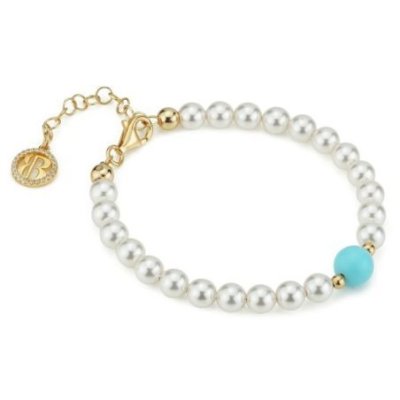 Boccadamo - Bracciale Oro - Perle E Turchese