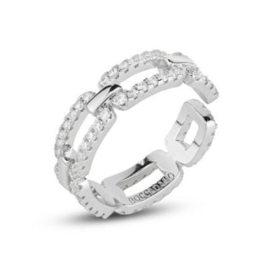 Boccadamo - Anello Ban081 - Argento - Zirconi