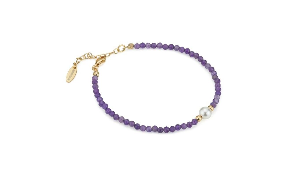 Boccadamo - Bracciale Oro Giallo - Ametista