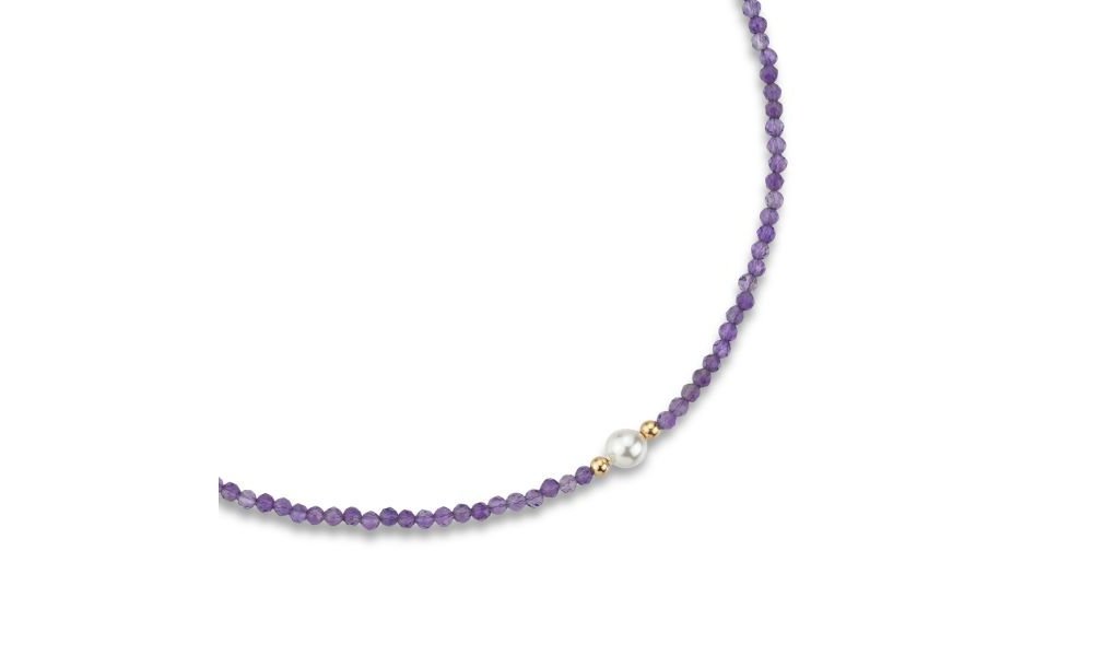 Boccadamo - Girocollo Placcato Oro - Ametista