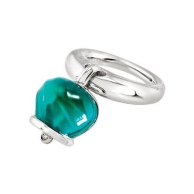 Chantecler - Anello Et Voilà - Argento - Verde