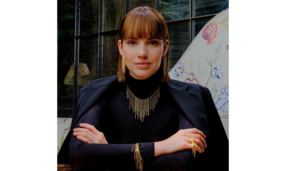 Maman Et Sophie - Girocollo Woman In Chains - Argento 925 - Oro