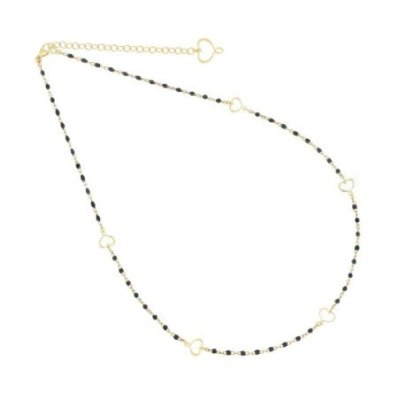 Maman Et Sophie - Girocollo Smalto Nero - Collezione Battito