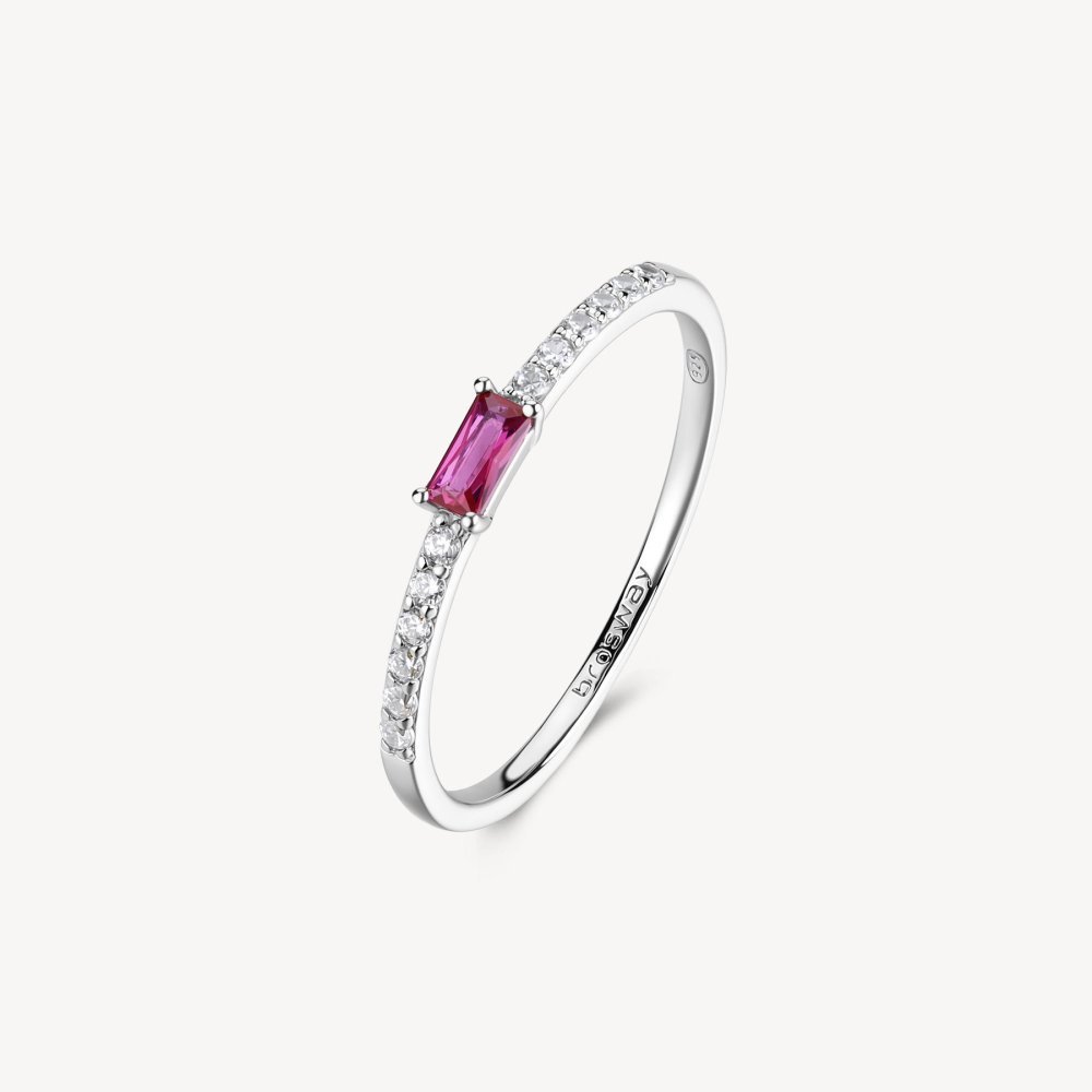 Brosway - Anello Fancy - Argento - Ruby