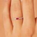 Brosway - Anello Fancy - Argento - Ruby