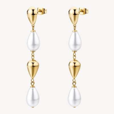 Brosway - Orecchini Perfect - Acciaio - Perle