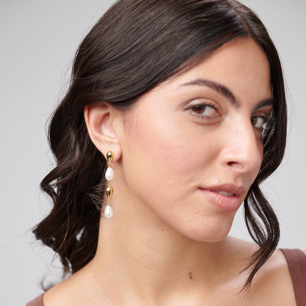 Brosway - Orecchini Perfect - Acciaio - Perle