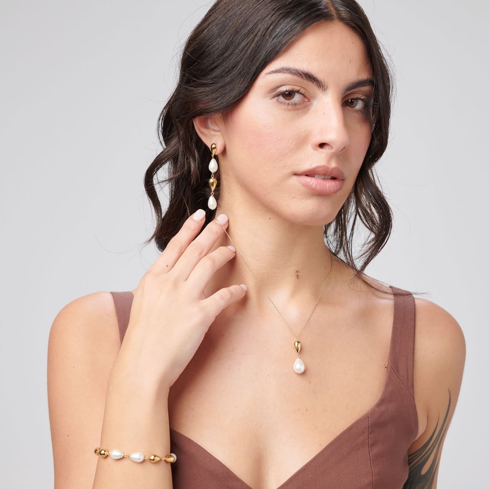 Brosway - Orecchini Perfect - Acciaio - Perle