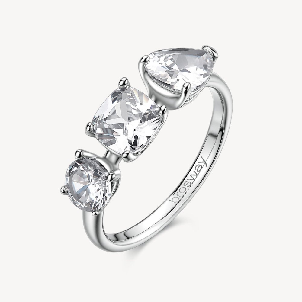 Brosway - Anello Dreaming - Acciaio - Zirconia