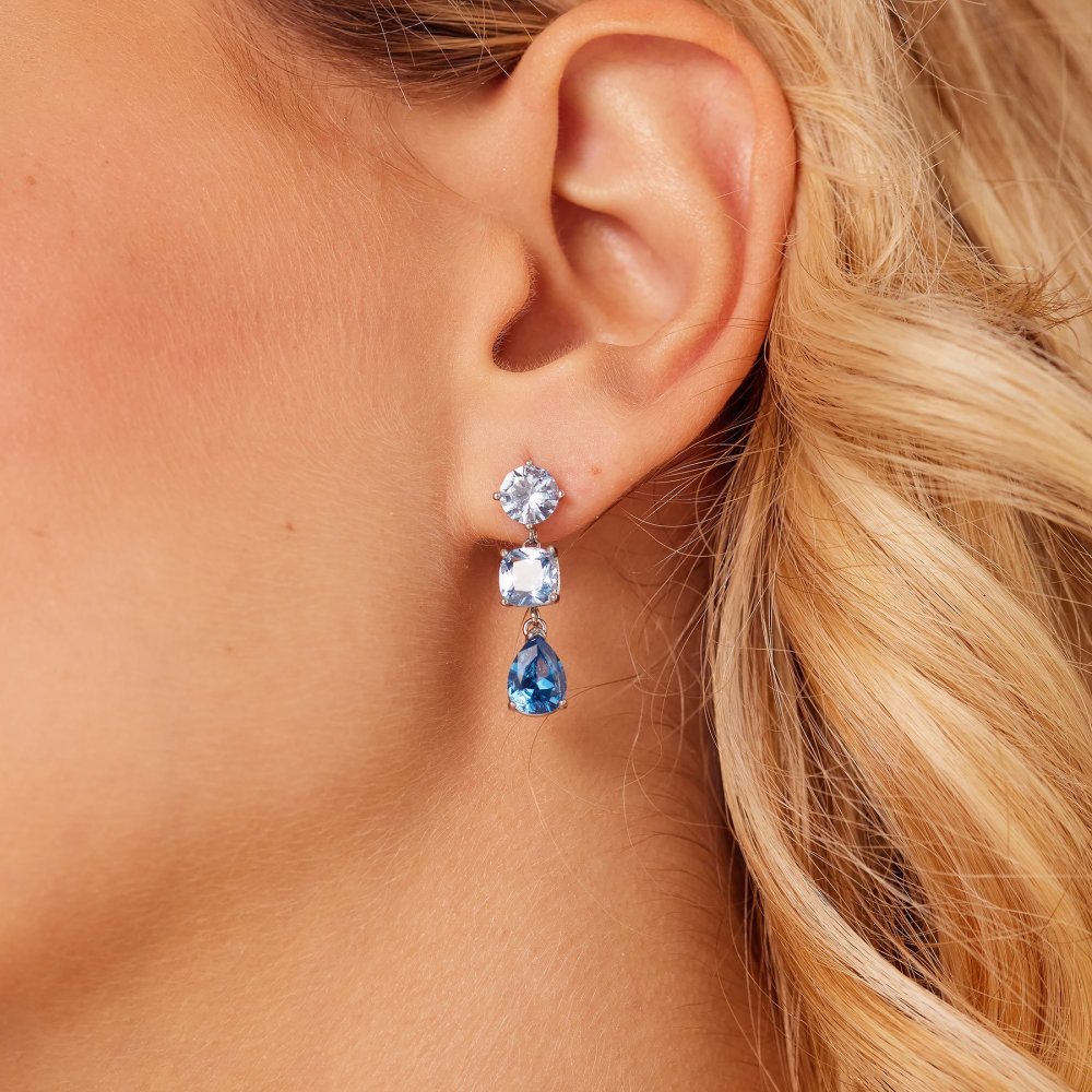 Brosway - Orecchini Dreaming - Acciaio - Light Sapphire