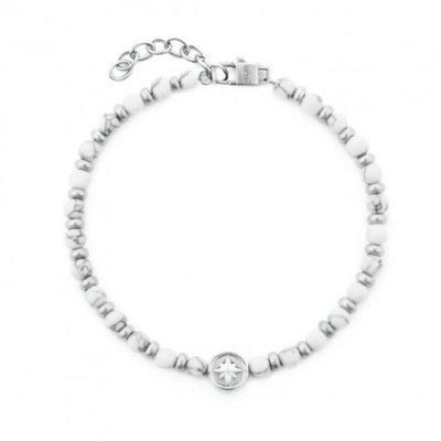 4Us Cesare Paciotti - Bracciale Uomo - Acciaio - Turchese