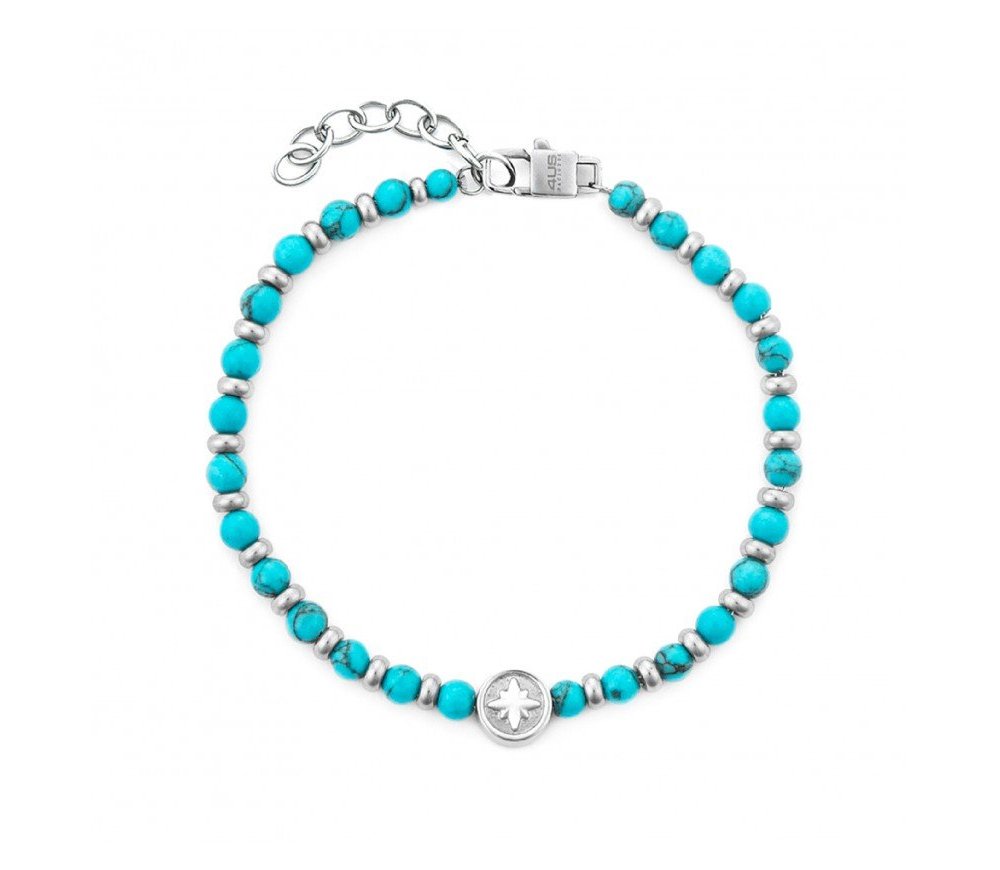 4Us Cesare Paciotti - Bracciale Uomo - Acciaio Rodiato