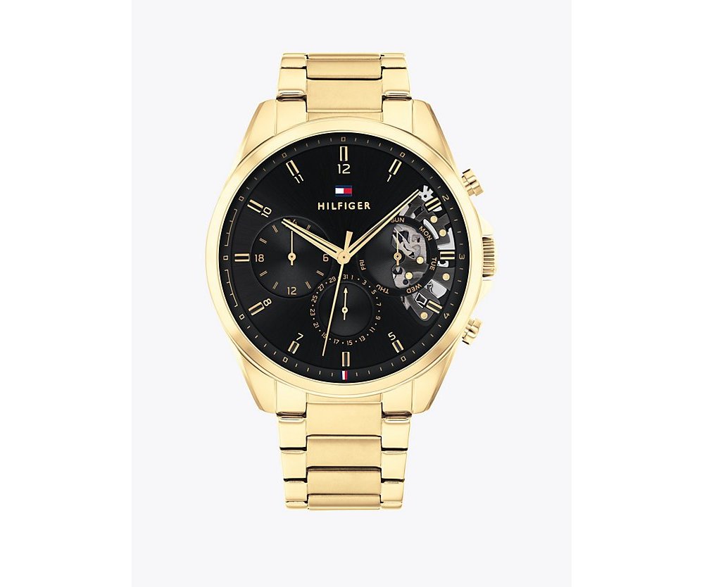 Tommy Hilfiger - Orologio Placcato Oro - Elegante