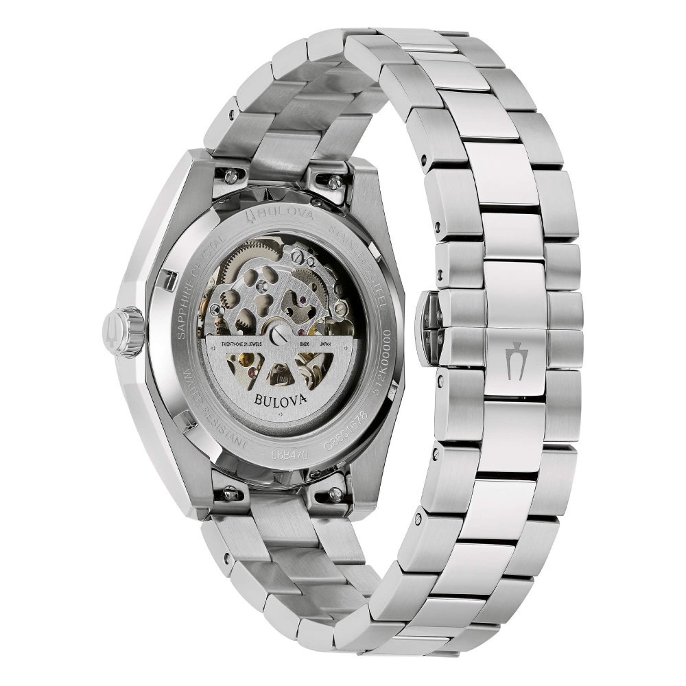 Bulova - Surveyor Automatic - Acciaio - Marrone