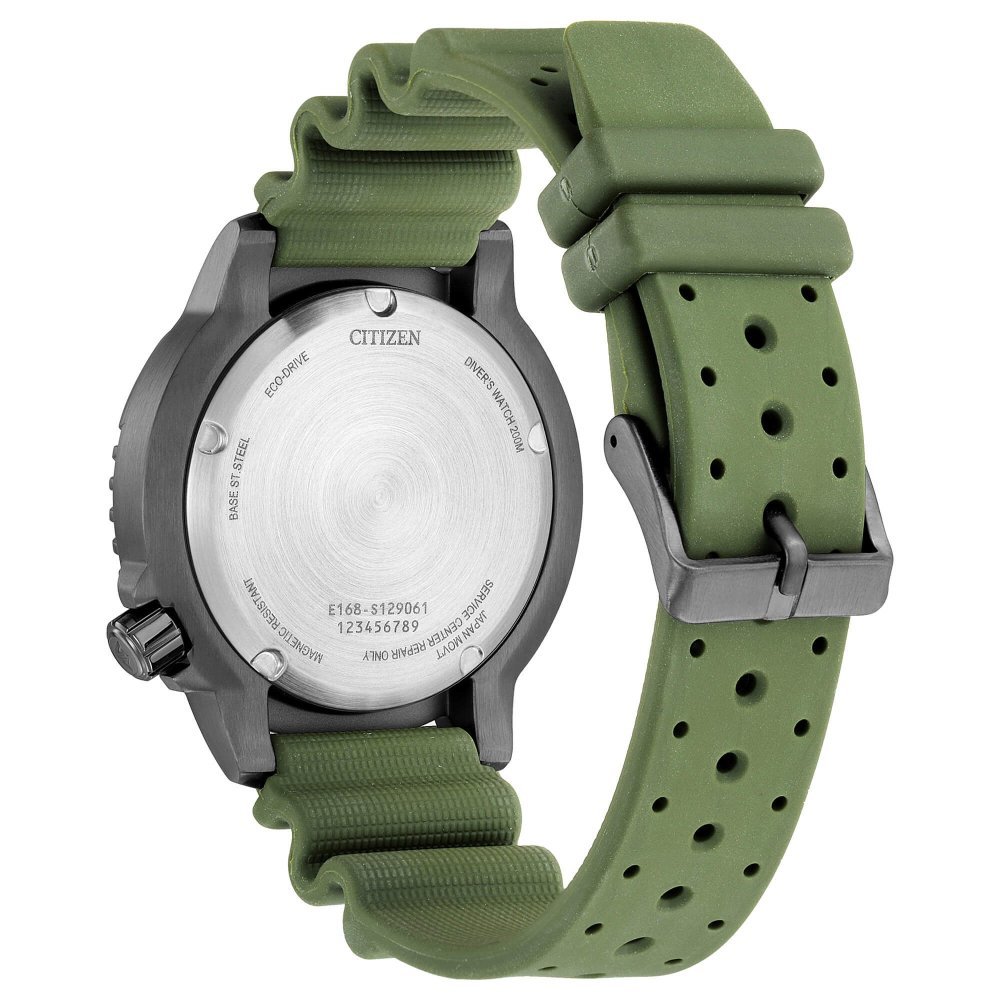 Citizen - Diver'S Eco Drive - Acciaio - Verde