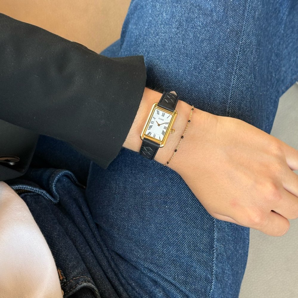 Cluse - Orologio Belisenna - Pelle - Nero