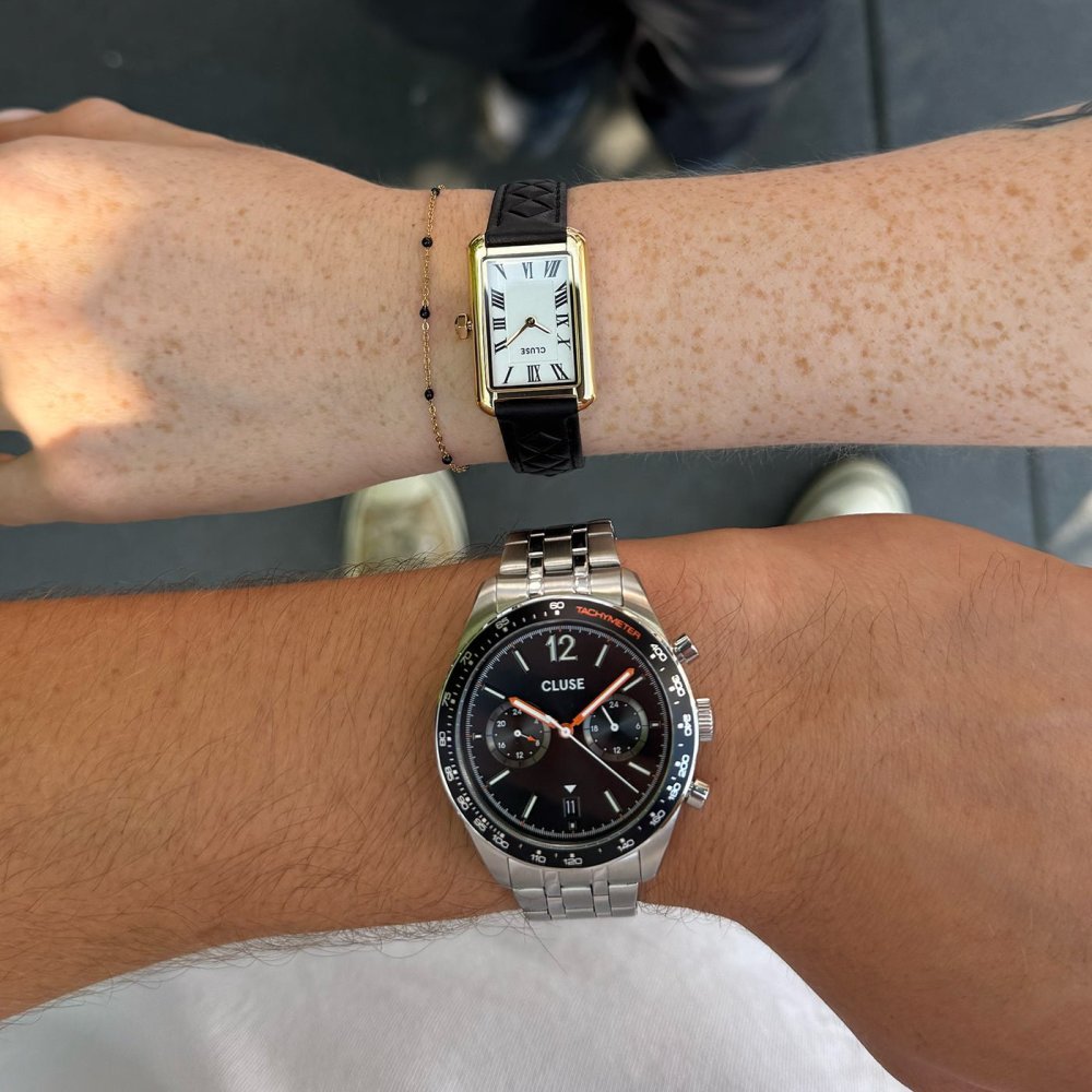 Cluse - Orologio Belisenna - Pelle - Nero