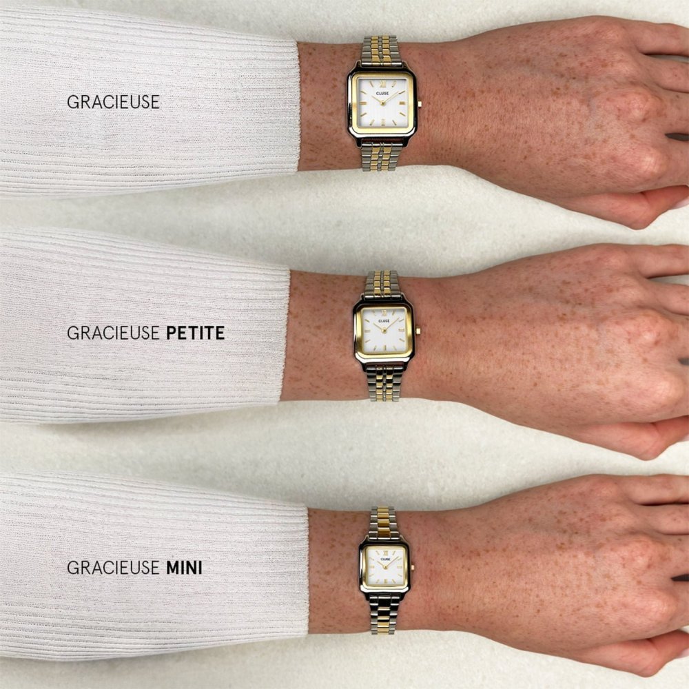 Cluse - Gracieuse Petite Watch - Gold Colour - Rugby Tan