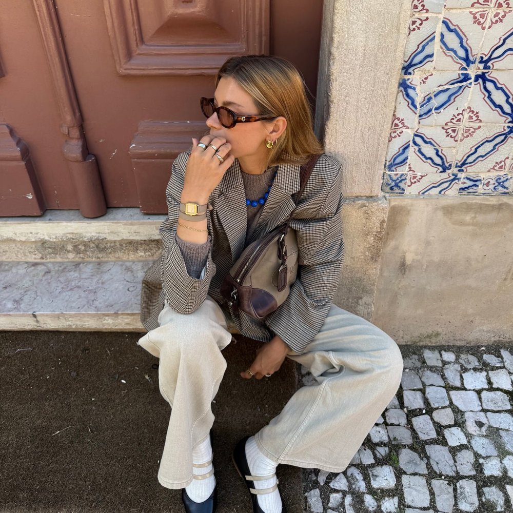 Cluse - Gracieuse Petite Watch - Gold Colour - Rugby Tan