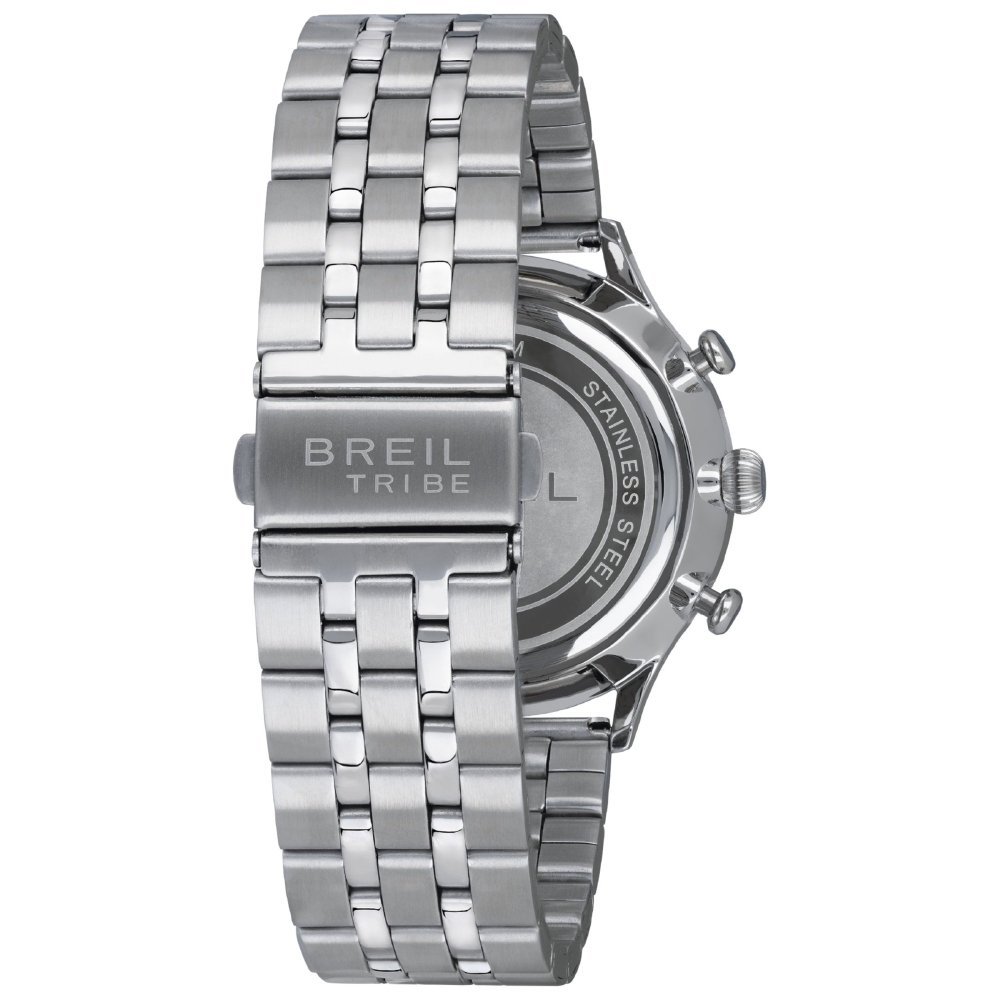 Breil Tribe - Chrono Gent 42 Mm - Acciaio - Grigio