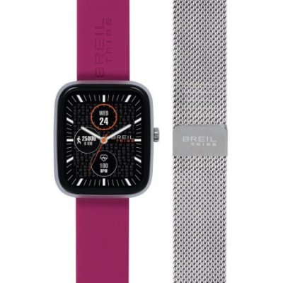 Breil Tribe - Smartwatch Sbt-3 - Silicone - Acciaio