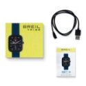 Breil Tribe - Smartwatch Sbt-3 - Silicone - Acciaio
