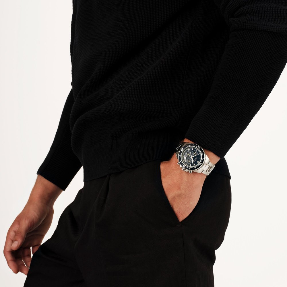 Breil Tribe - Chrono Trial - Acciaio - 100M