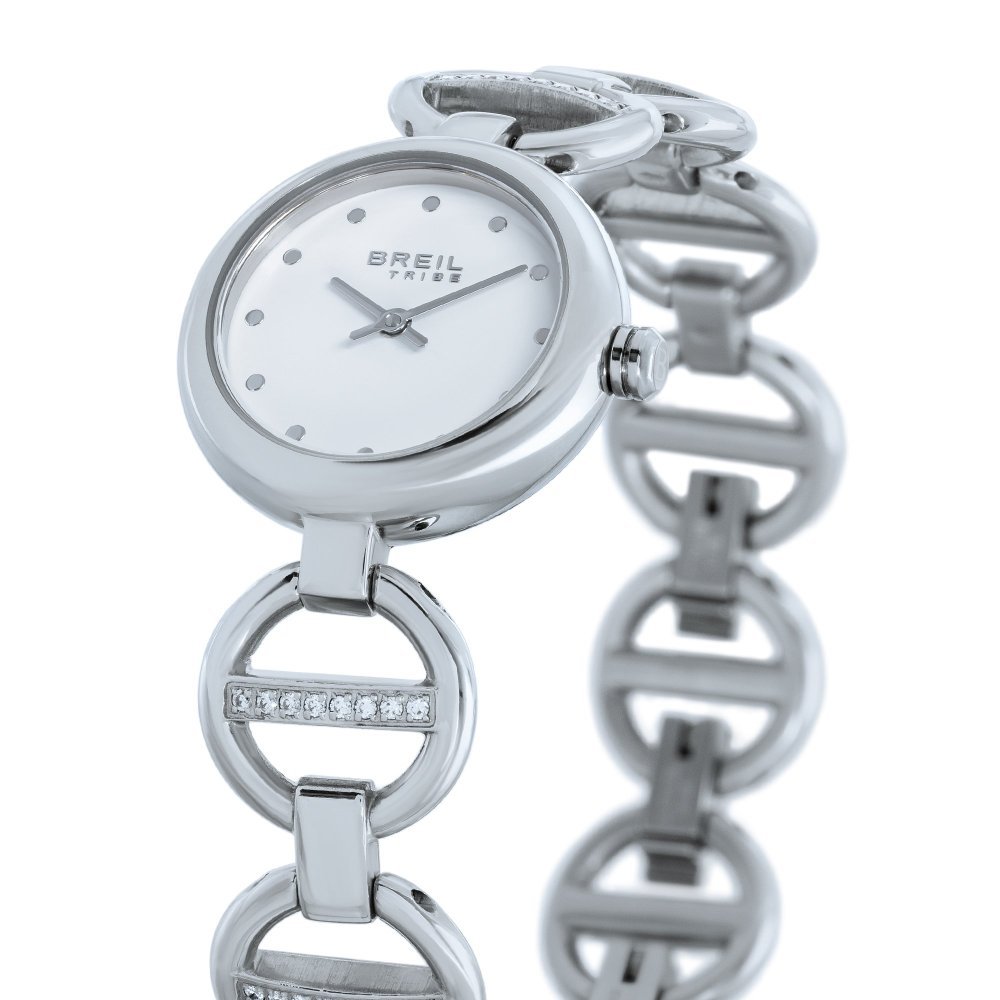 Breil Tribe - Solo Tempo Camelia - Acciaio - 50M