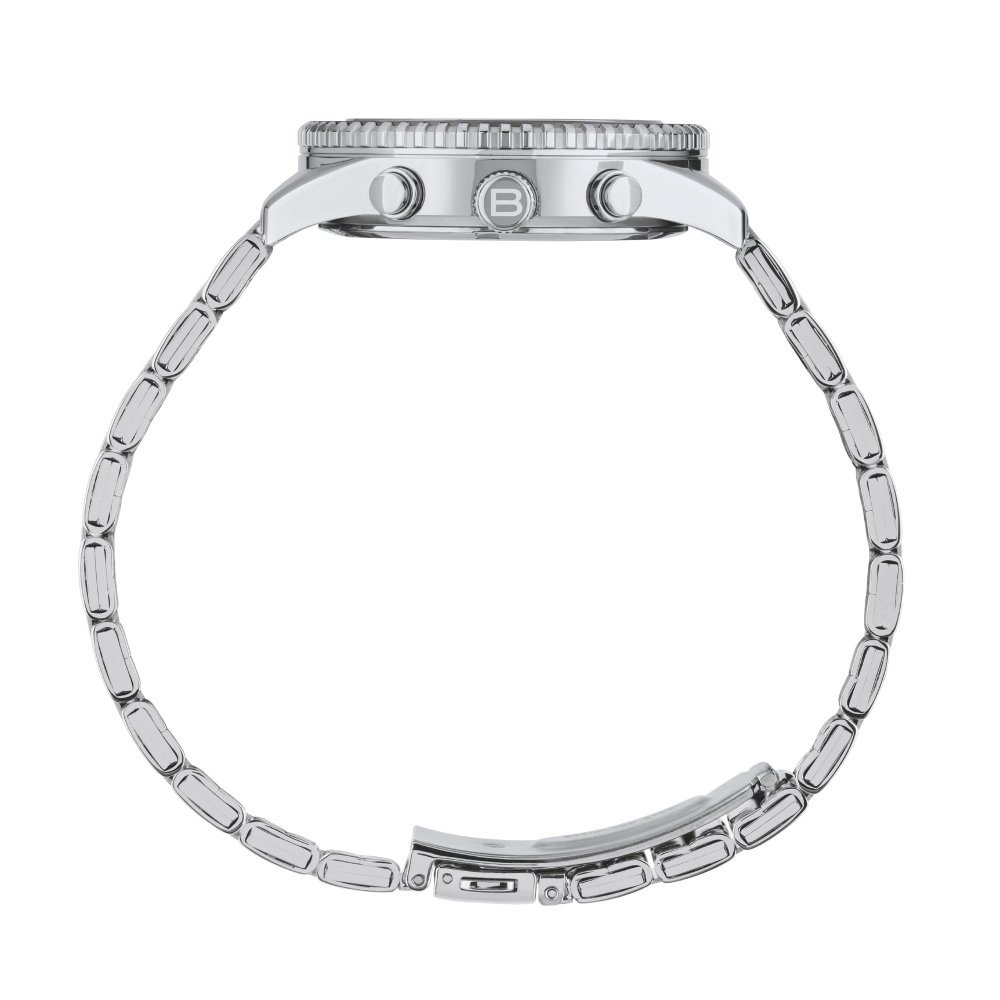 Breil Tribe - Chrono Gent 41 Mm - Acciaio - Blu