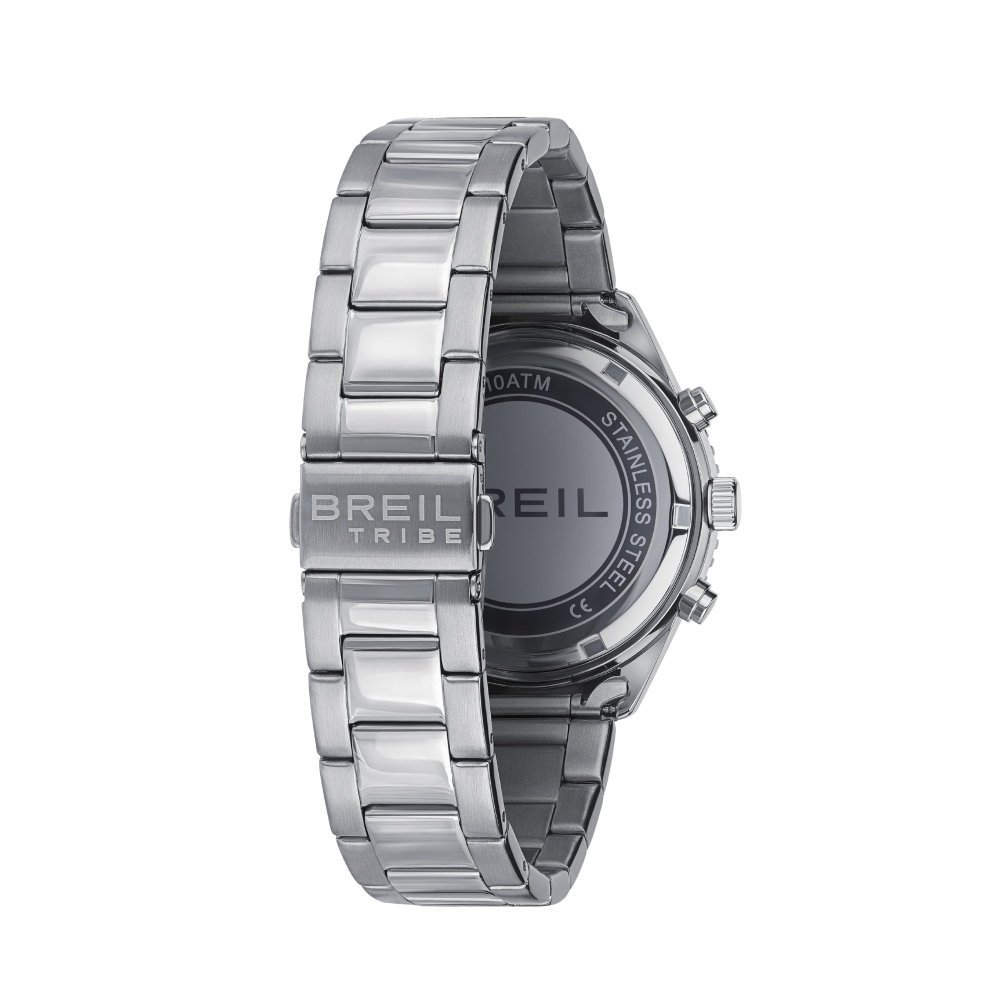 Breil Tribe - Chrono Gent 41 Mm - Acciaio - Blu