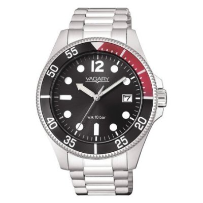 Vagary - Aqua39 Solotempo - Acciaio - Nero